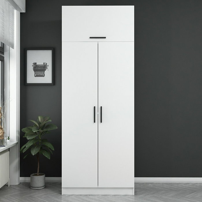 Hanah Home Armario Kale White - 2219 Blanco Hanah Home Armario Kale White - 2219 Blanco